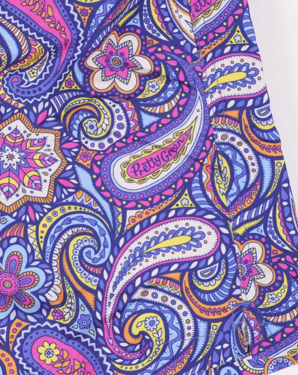 Pretty Green Festival Paisley Swim Shorts Multi-Colour