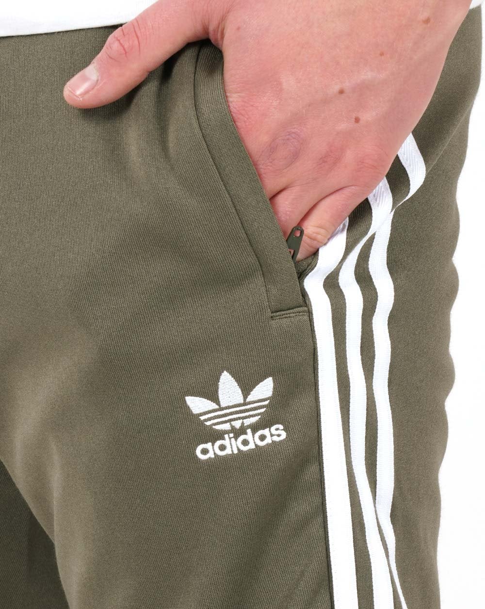 Adidas Originals Superstar Trainingshose Olivgrün