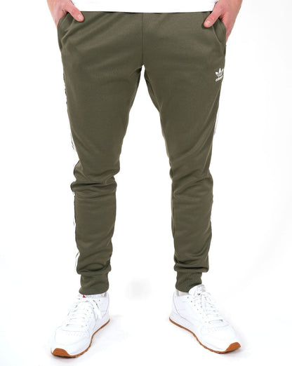 Adidas Originals Superstar Trainingshose Olivgrün