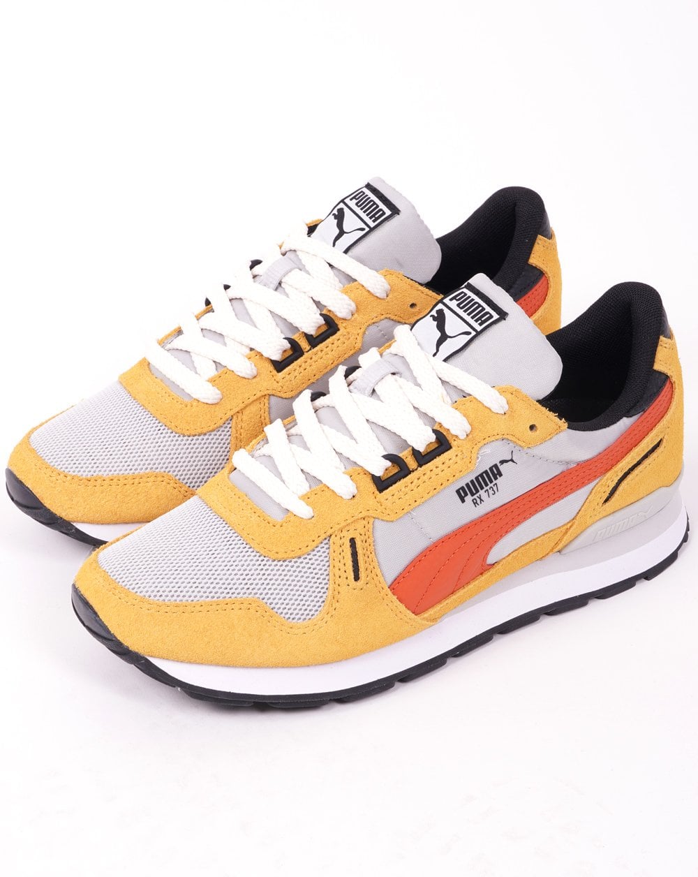 Puma RX 737 Trainer Light Grey/Mustard