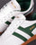 Gola Harrier Leather Trainer White / Green