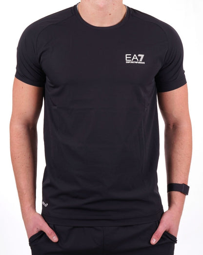 EA7 Dynamic Athlete T-Shirt und Shorts Set Schwarz