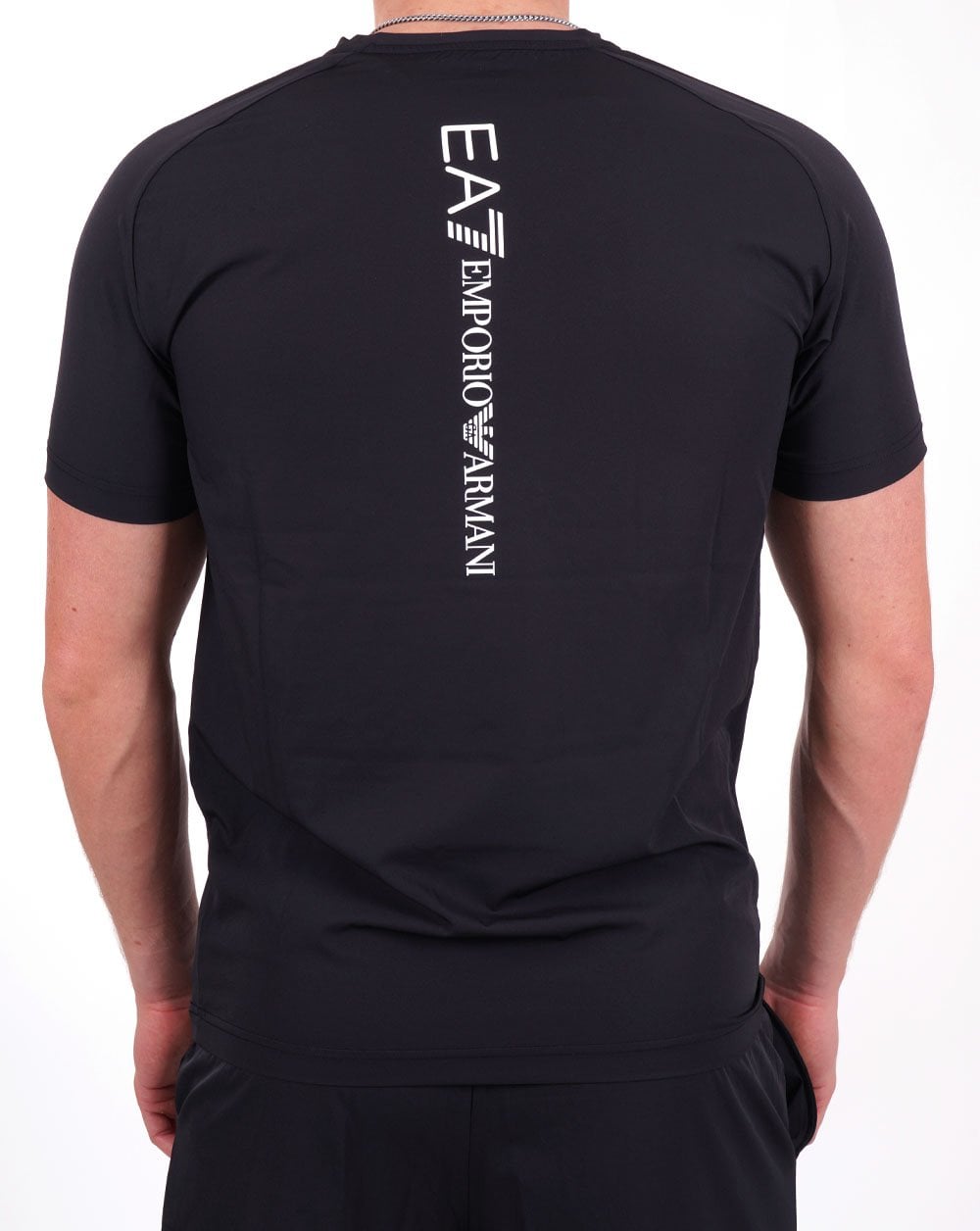 EA7 Dynamic Athlete T-Shirt und Shorts Set Schwarz