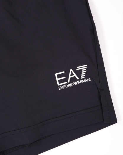 EA7 Dynamic Athlete T-Shirt und Shorts Set Schwarz
