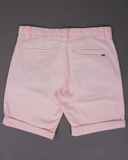 Tommy Jeans Scanton Chino-Shorts Hellrosa
