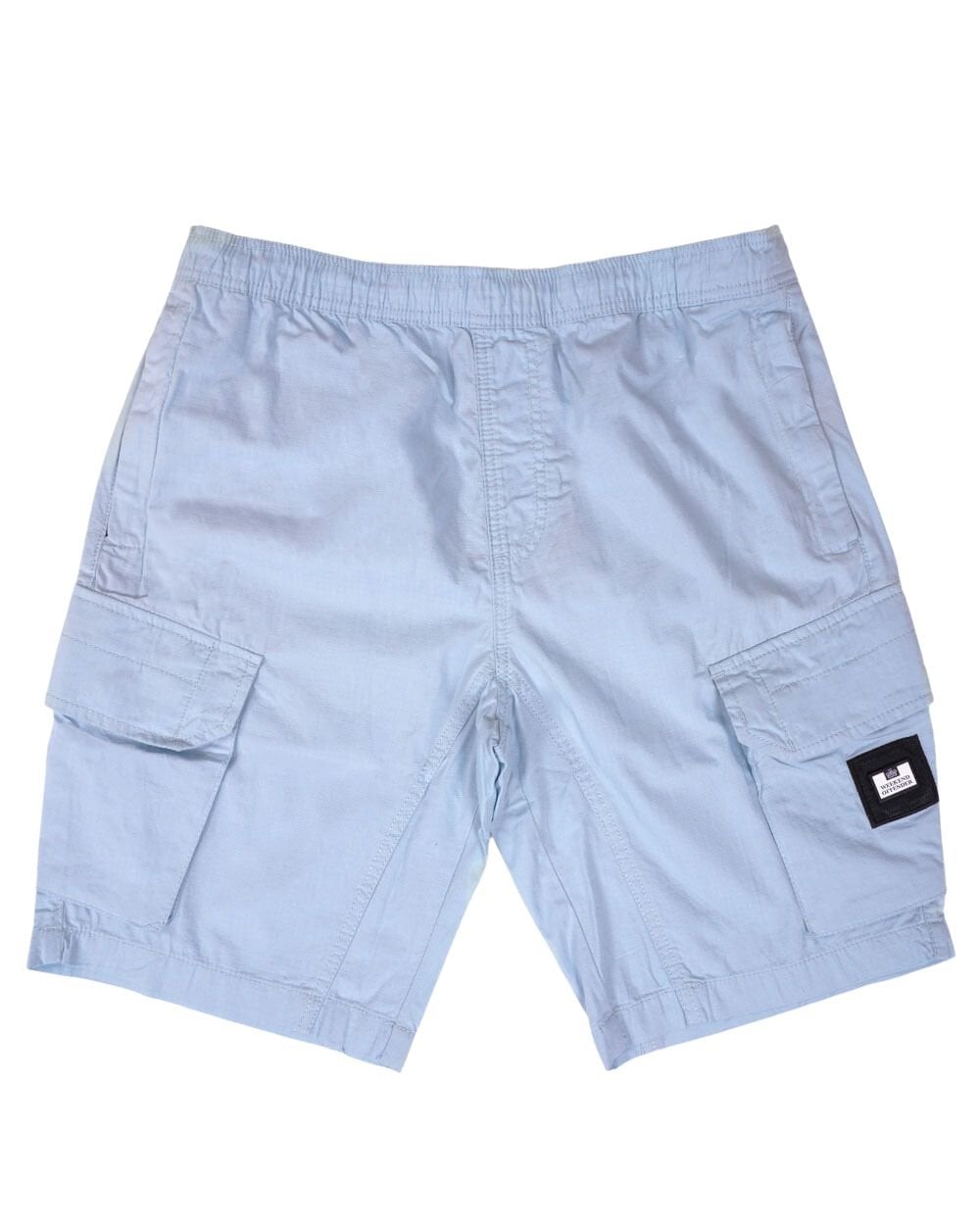 Weekend Offender Ripstop-Cargo-Shorts Himmelblau