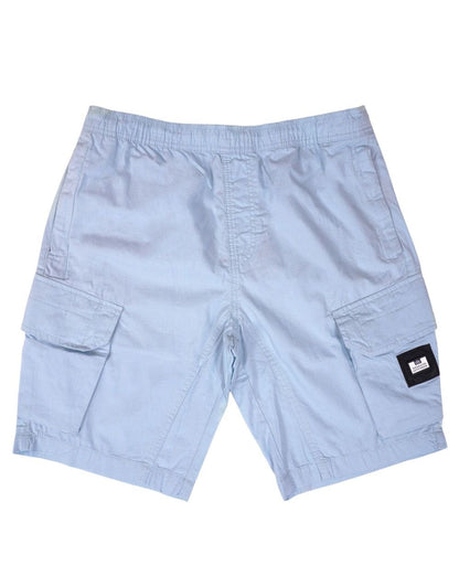 Weekend Offender Ripstop-Cargo-Shorts Himmelblau