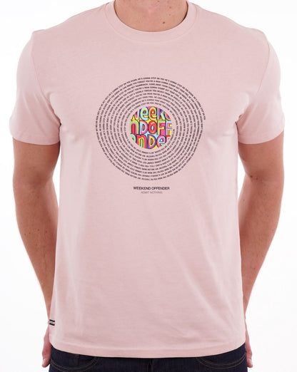 Weekend Offender Melonen T-Shirt Hellrosa