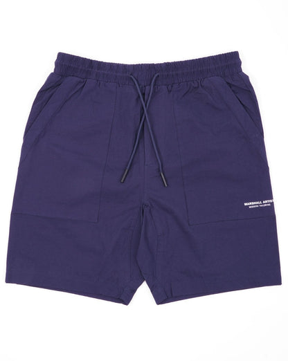 Marshall Artist Gabardine Short Marineblau