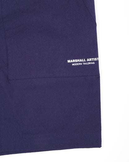 Marshall Artist Gabardine Short Marineblau