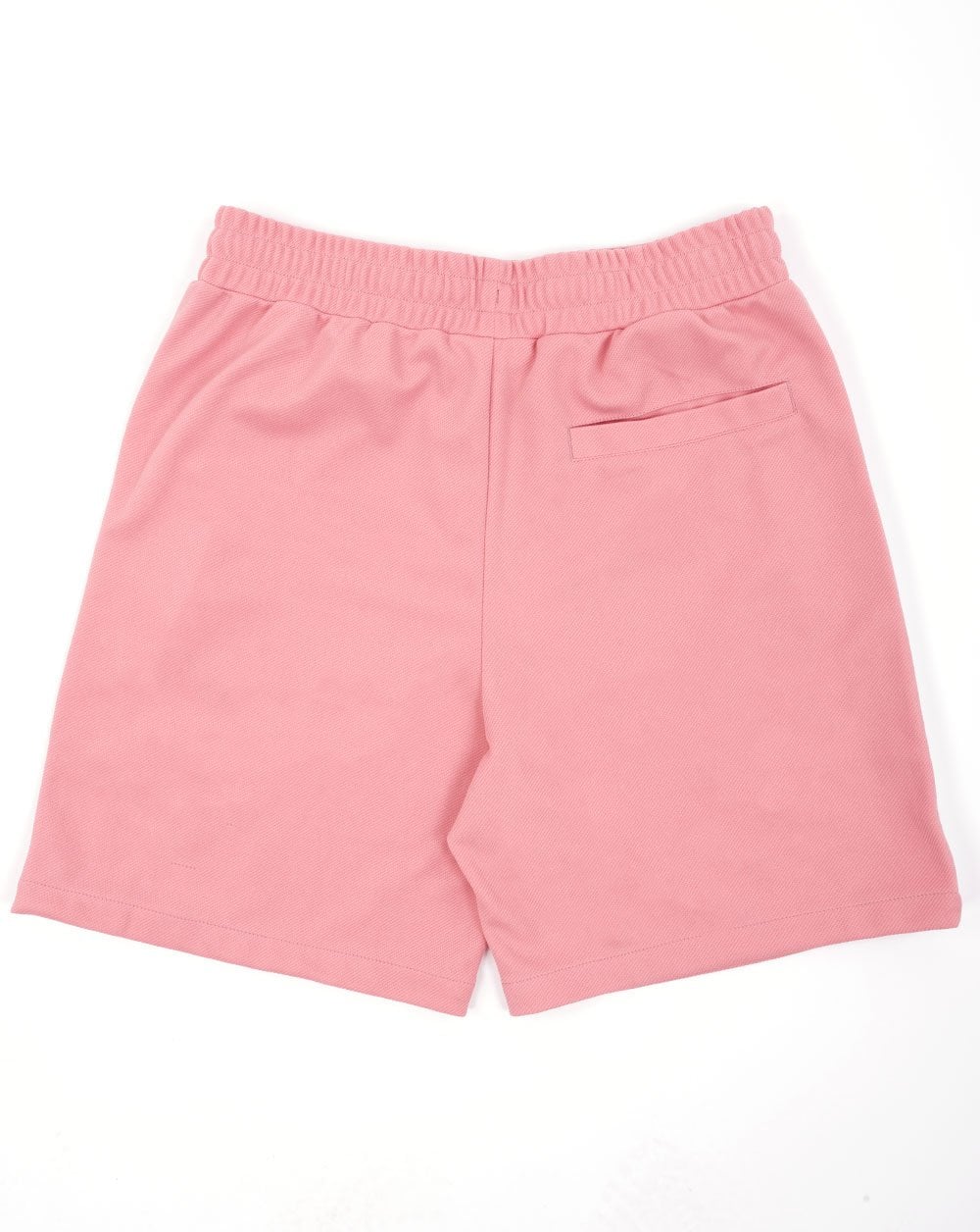 Sergio Tacchini Gestreifte Freizeitshorts Dunkelrosa/Weiß
