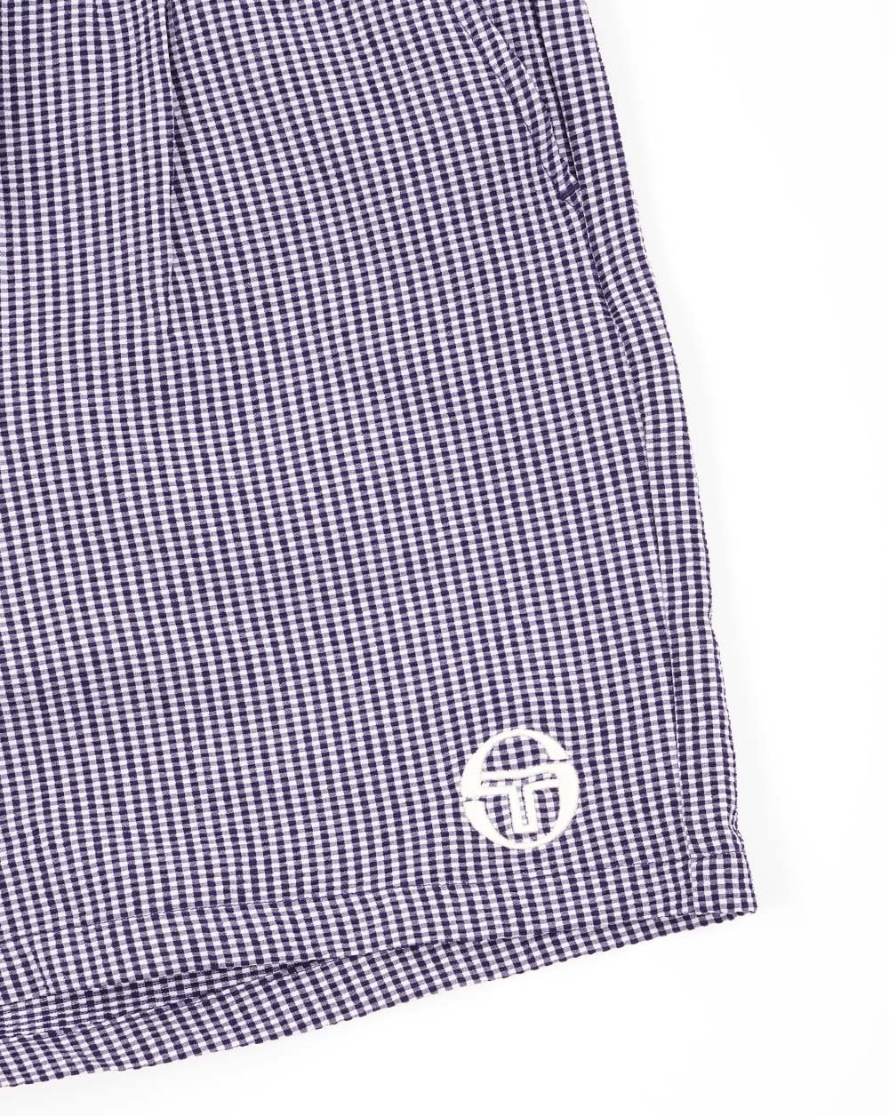 Sergio Tacchini Benvenuto Badeshorts Marineblau