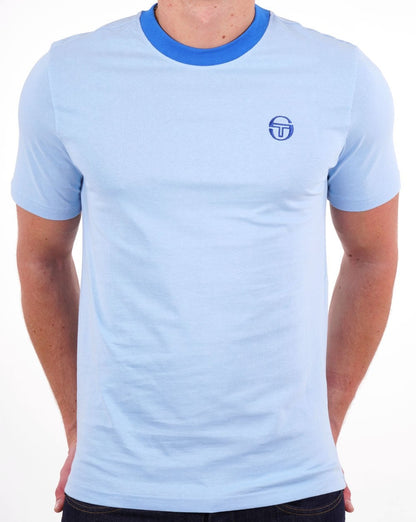 Sergio Tacchini Terme T-Shirt Himmelblau