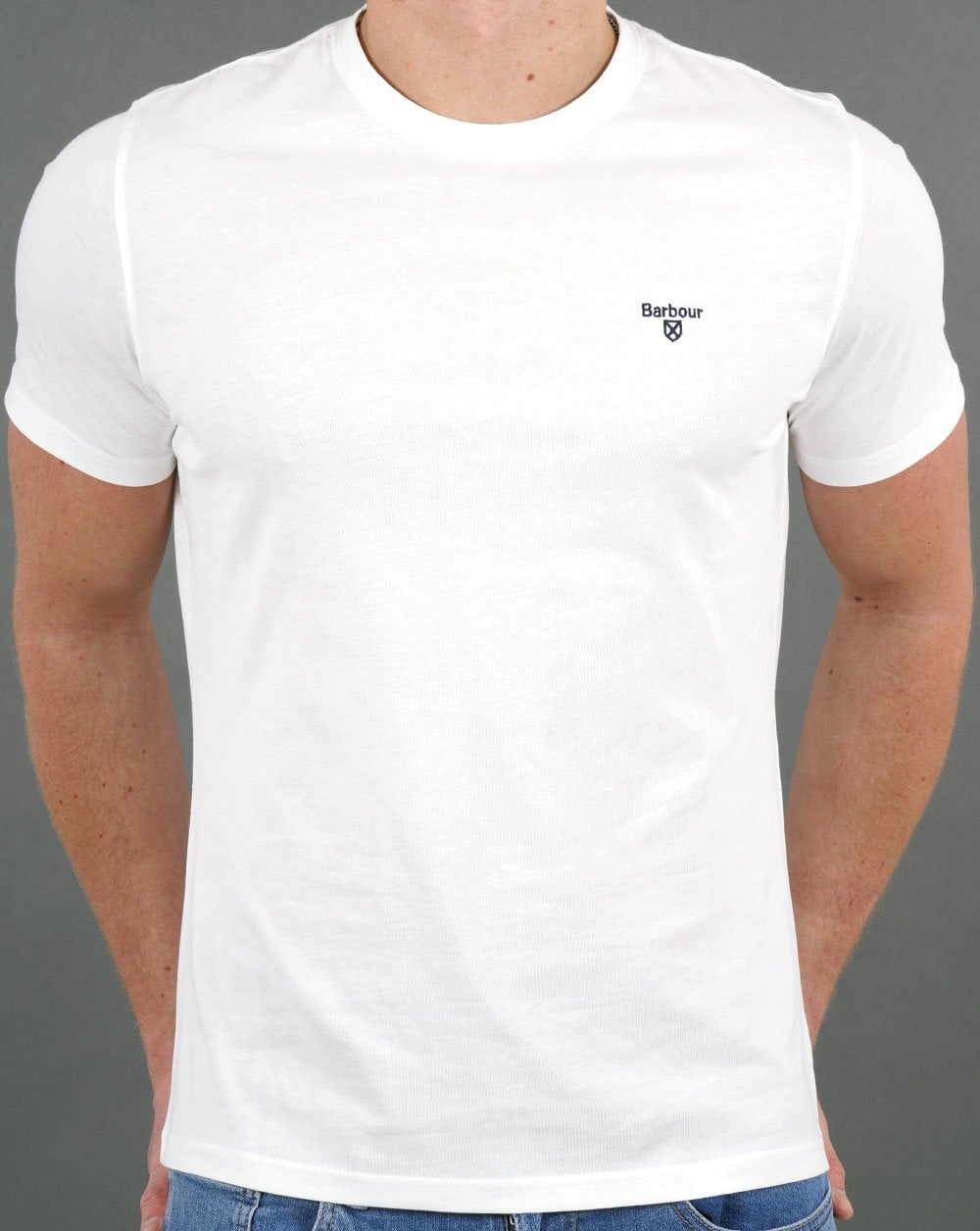 Barbour Sports T-Shirt Weiß