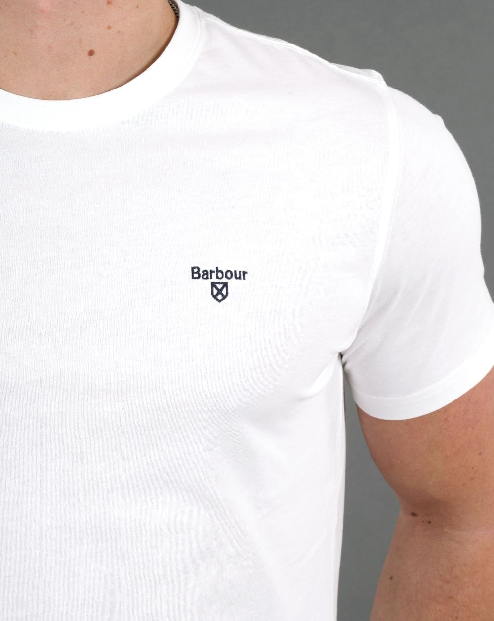 Barbour Sports T-Shirt Weiß