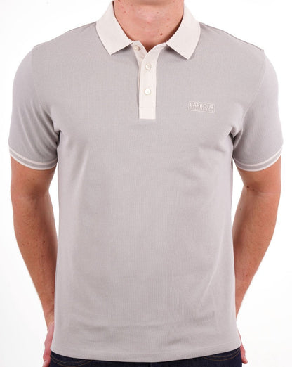 Barbour International Monty Poloshirt Grau