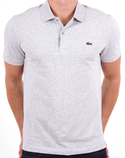 Lacoste Sport Poloshirt Silber Chine