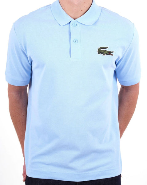Lacoste Large Croc Polo Shirt Sky Blue