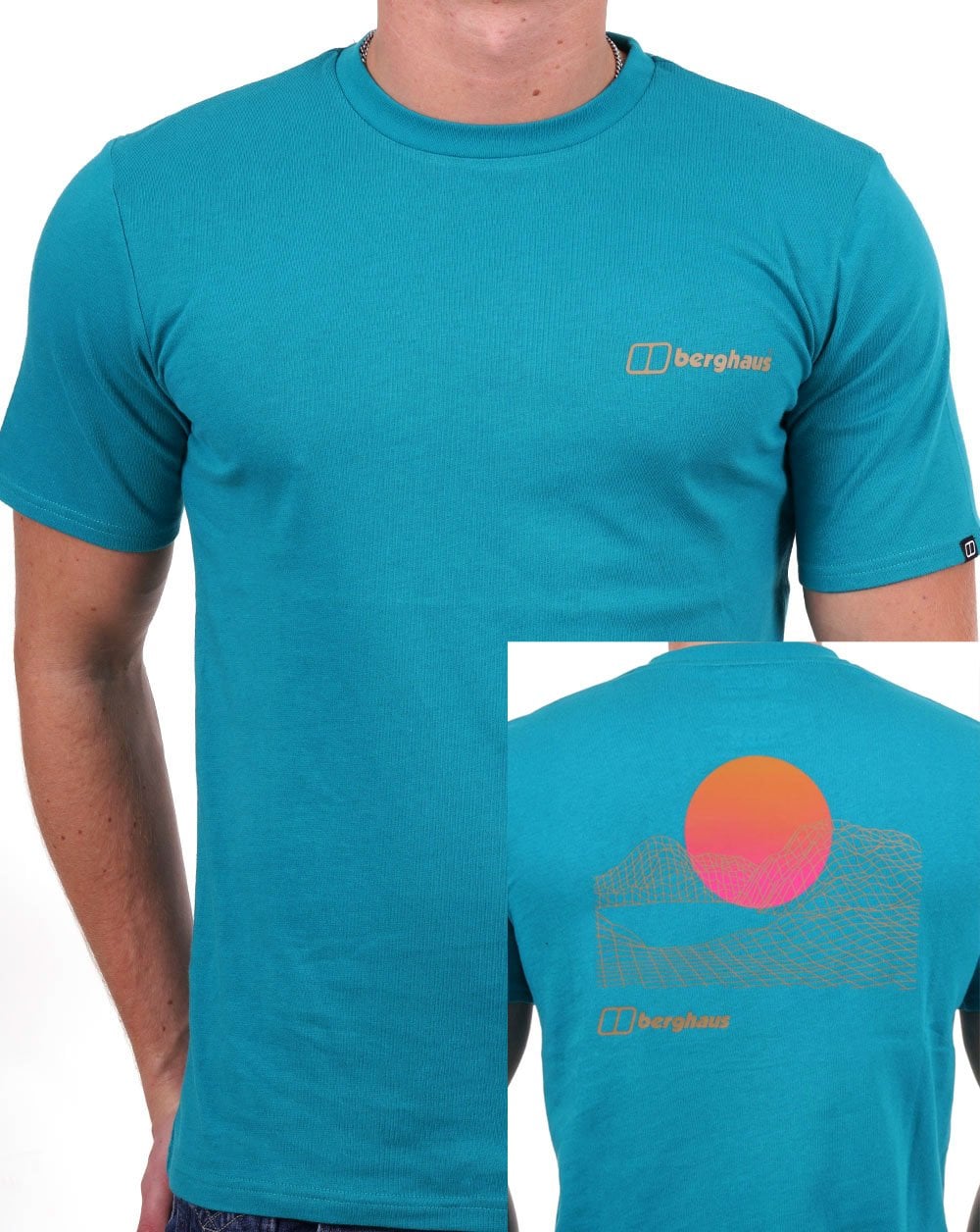 Berghaus Snowdon Logo T-Shirt Deep Lake