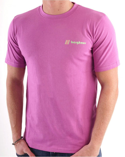 Berghaus Dean St. Graded Peak T-Shirt Lila