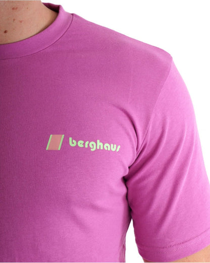Berghaus Dean St. Graded Peak T-Shirt Lila