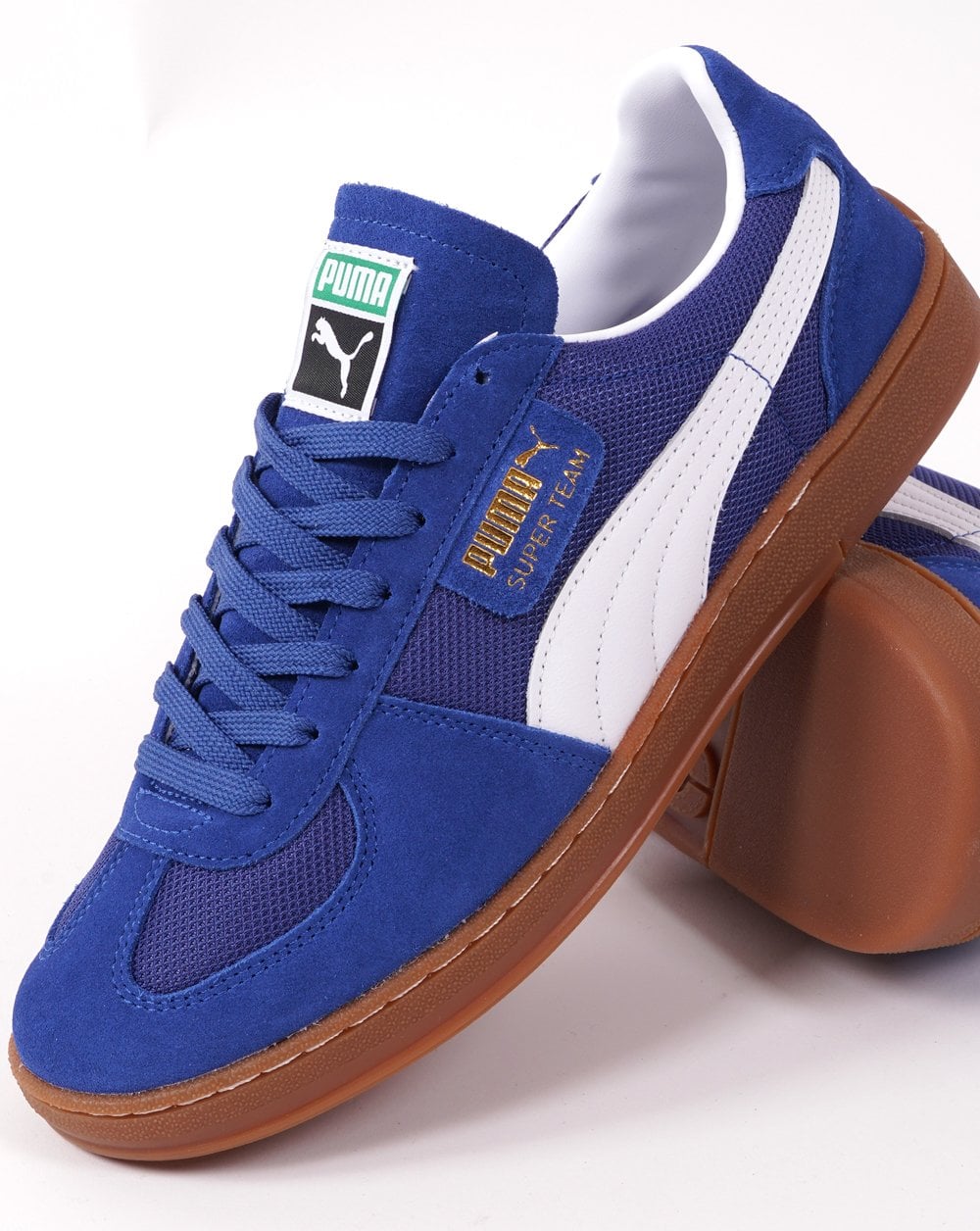 Puma Super Team OG Trainer Königsblau/Weiß