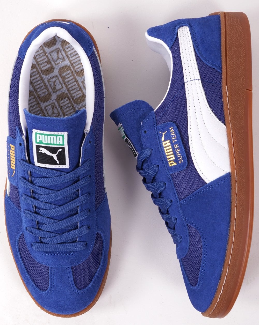 Puma Super Team OG Trainer Königsblau/Weiß