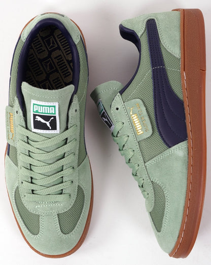 Puma Super Team OG Trainer Staubgrün/Marineblau