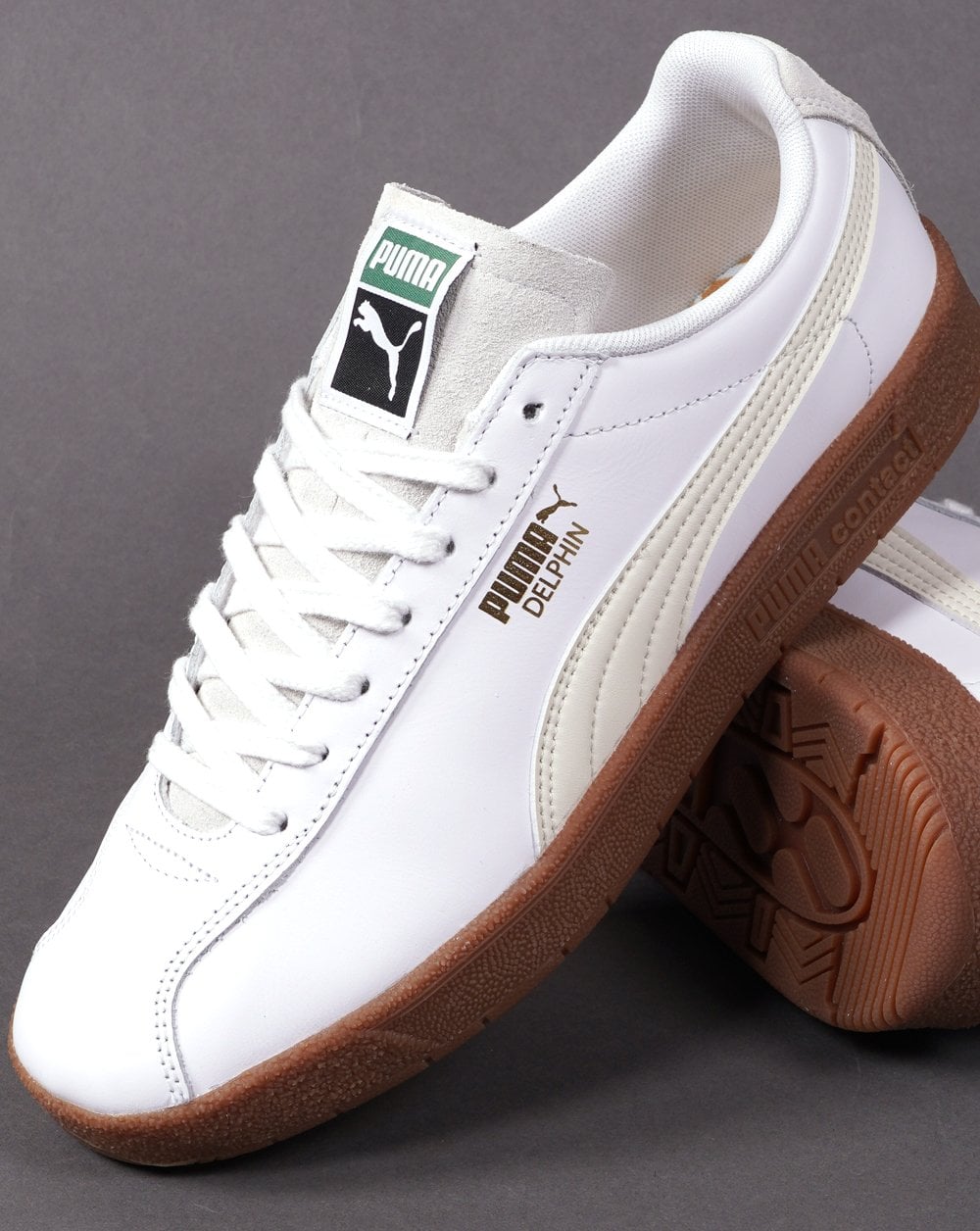 Puma Delphin Trainer Pure White -Gum