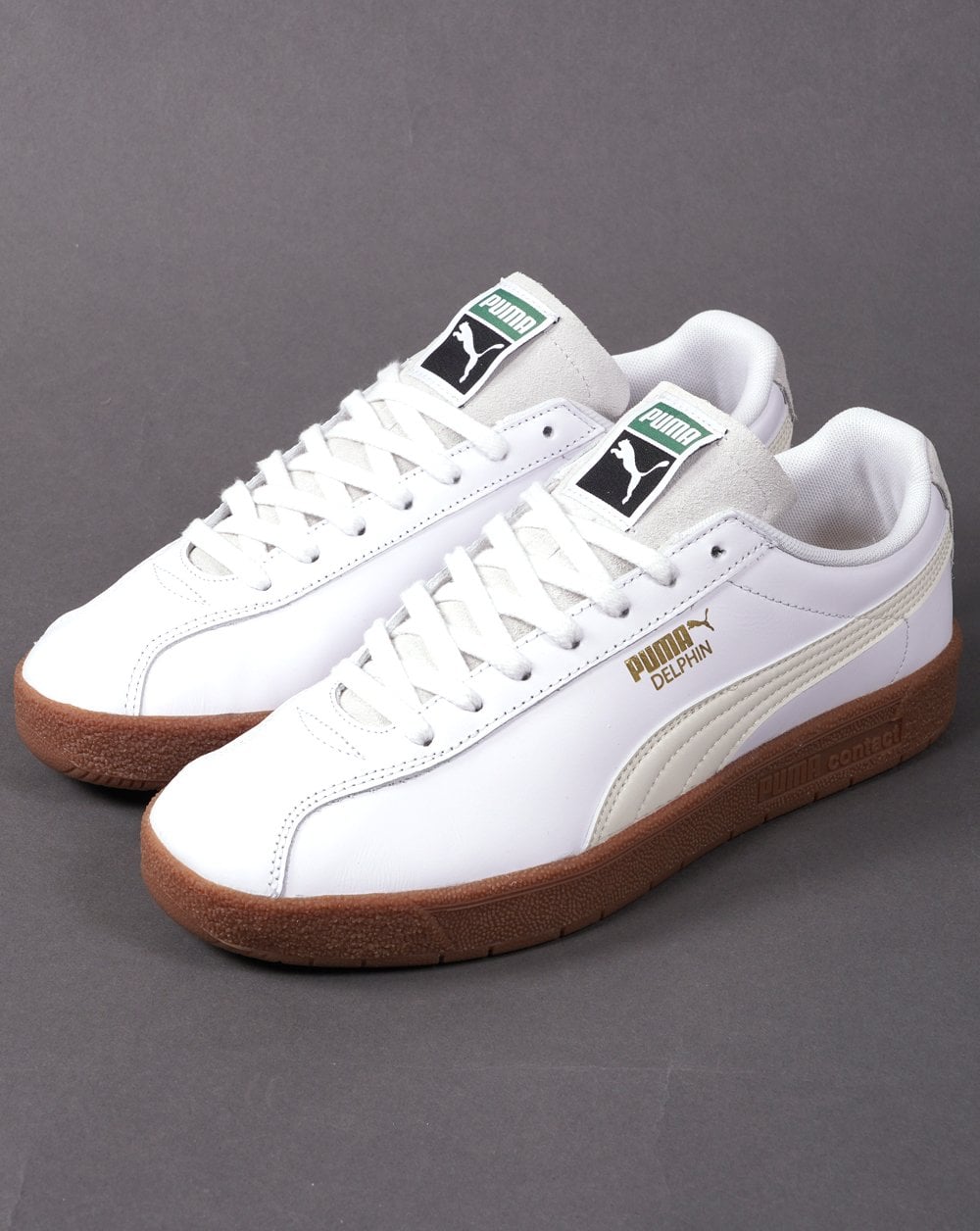Puma Delphin Trainer Pure White -Gum