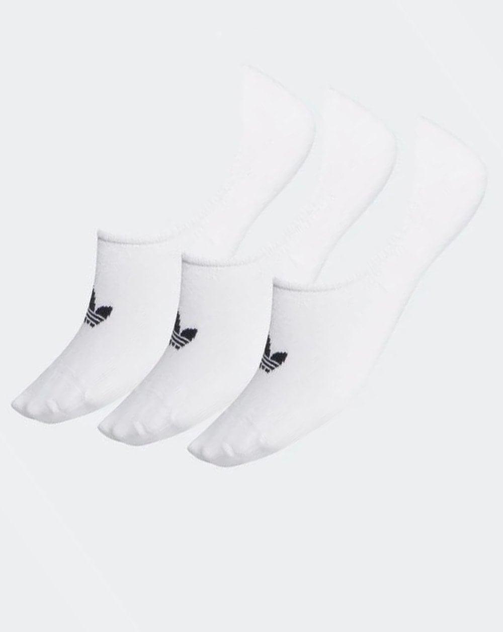 Adidas Originals – Niedrig geschnittene Socken im 3er-Pack, Weiß