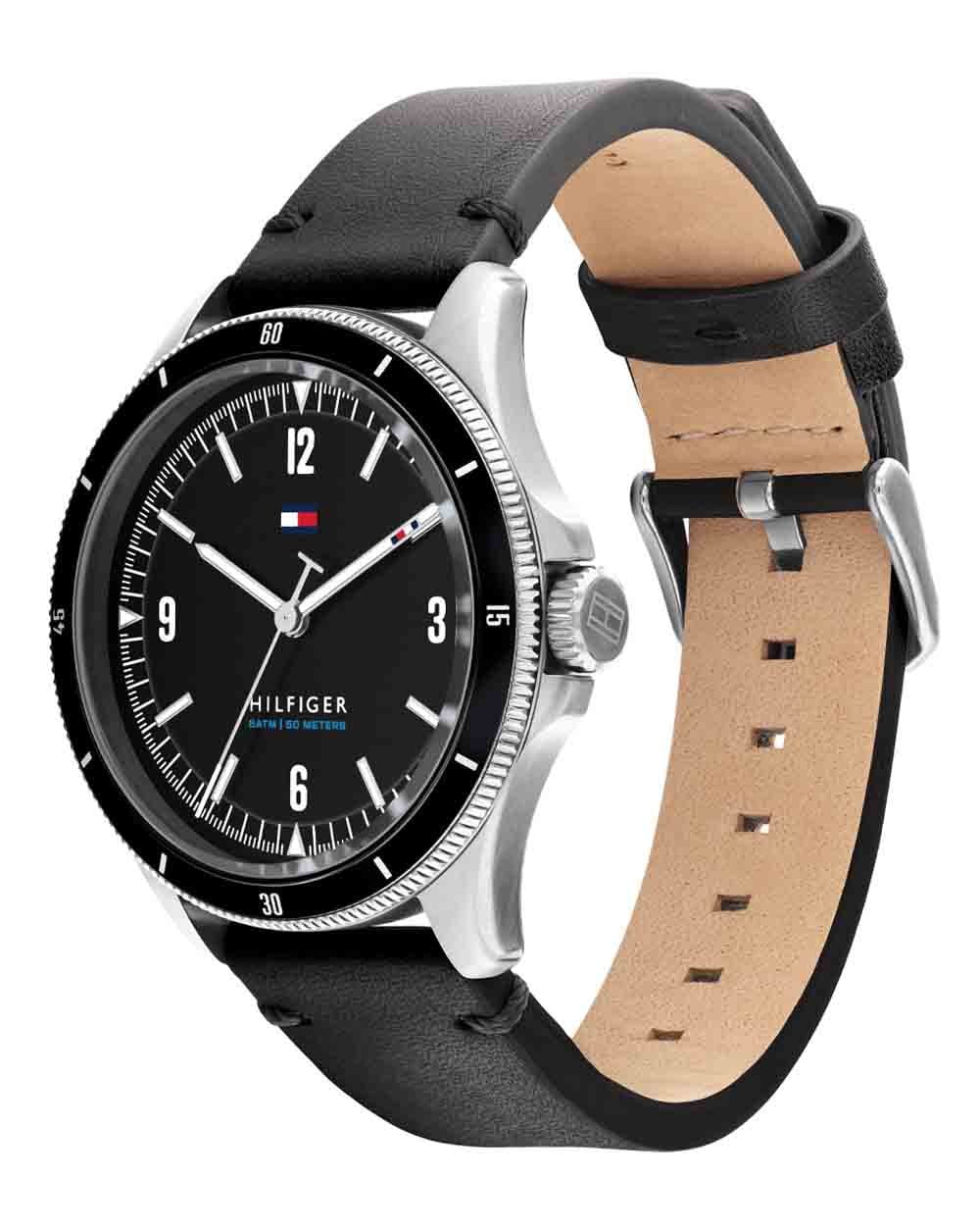 Tommy Hilfiger Maverick Uhr Schwarz