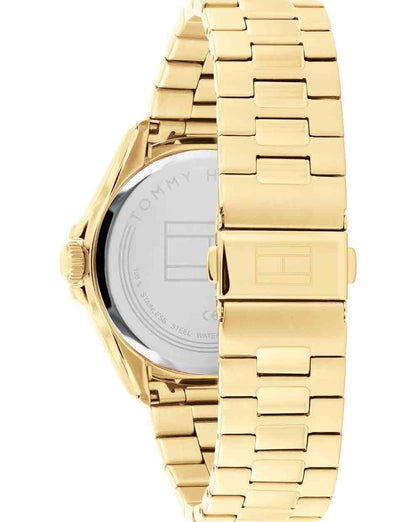 Tommy Hilfiger Maverick Uhr Gold/Schwarz