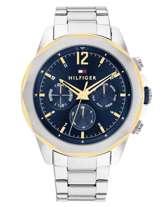 TOMMY WATCHES Tommy Hilfiger Lars Uhr Silber/Gold