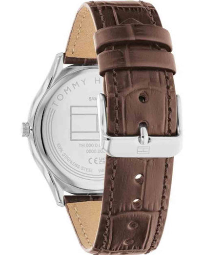 Tommy Hilfiger Becker Uhr Braun/Marineblau