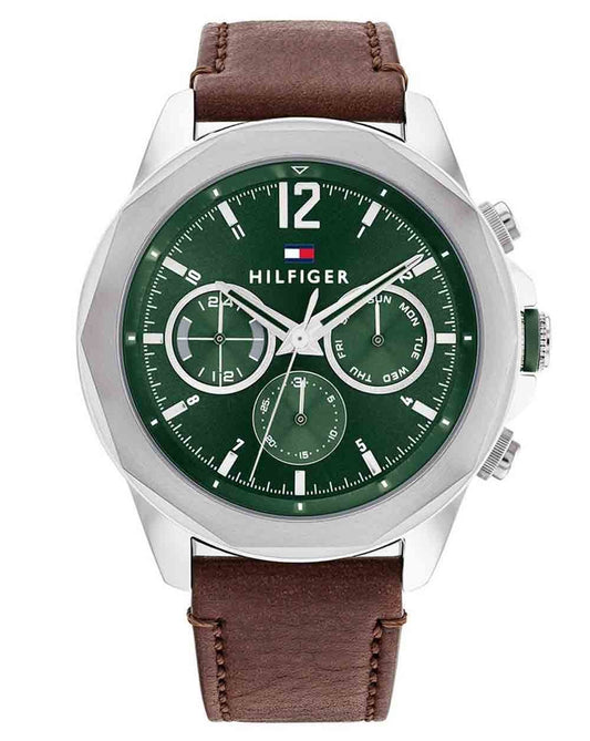 TOMMY WATCHES Tommy Hilfiger Lars Uhr Braun/Grün