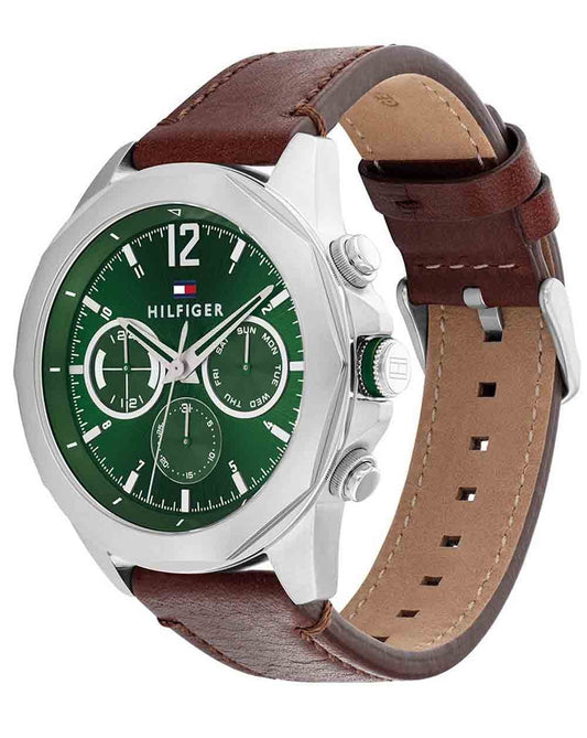 TOMMY WATCHES Tommy Hilfiger Lars Uhr Braun/Grün