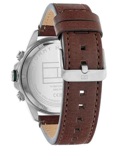 Tommy Hilfiger Lars Uhr Braun/Grün