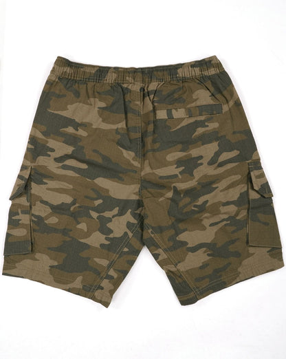 Weekend Offender – Ripstop-Cargo-Shorts in Camouflage