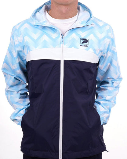 Patrick Klassische Regenjacke Himmelblau