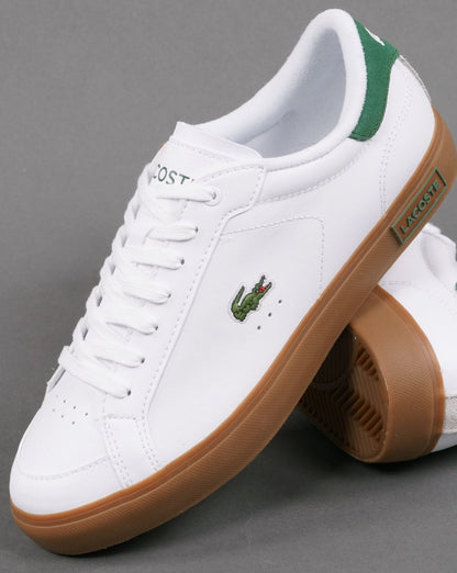 Lacoste Powercourt Trainer 123 1 SMA Weiß/Gummi