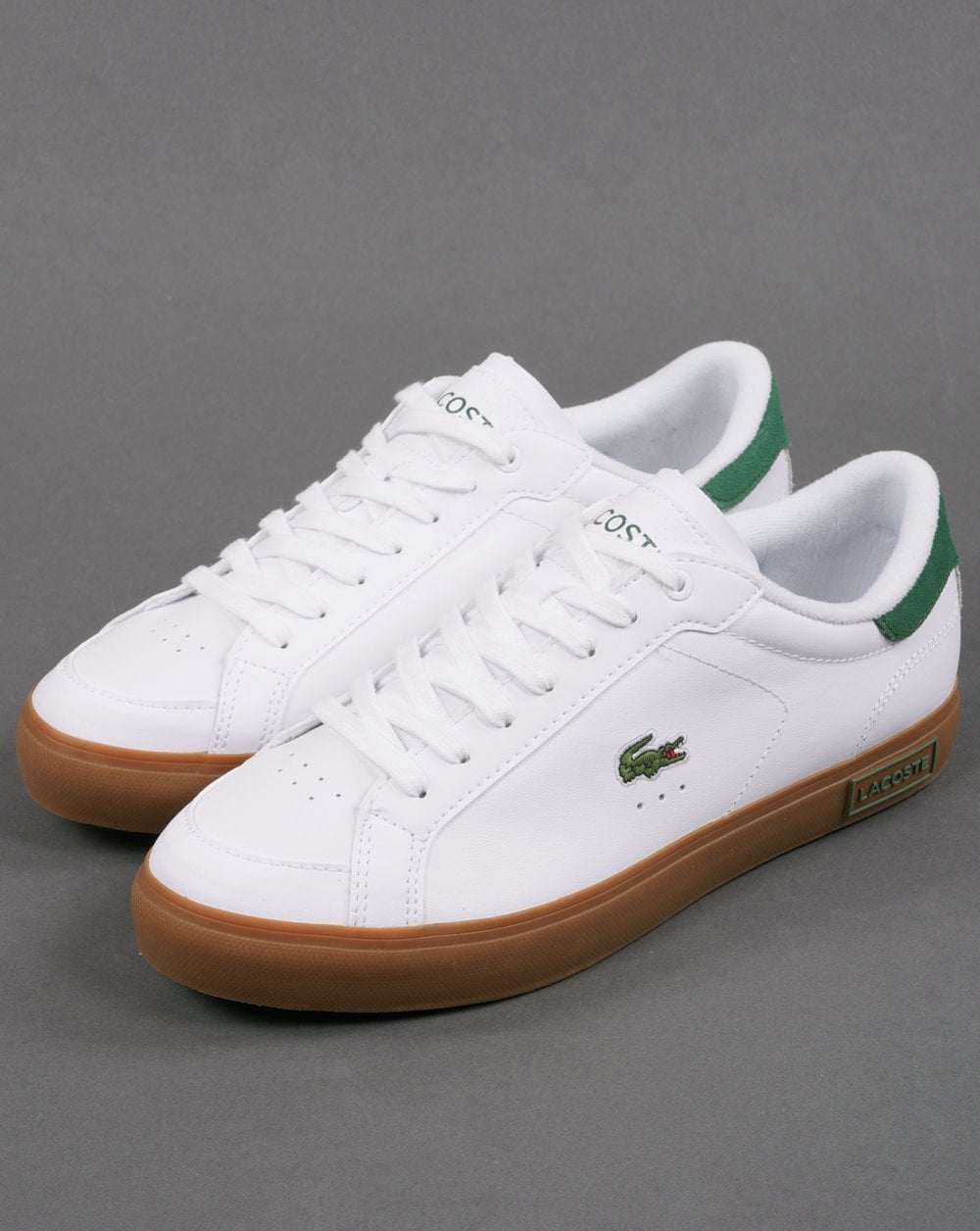 Lacoste Powercourt Trainer 123 1 SMA Weiß/Gummi