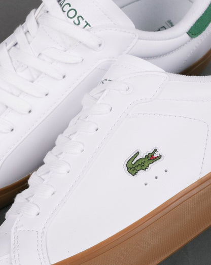 Lacoste Powercourt Trainer 123 1 SMA Weiß/Gummi