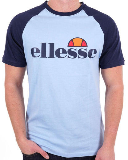 Ellesse Corp T-Shirt Himmelblau/Marineblau