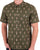 Pretty Green Vetiver Short Sleeve Shirt Khaki Green