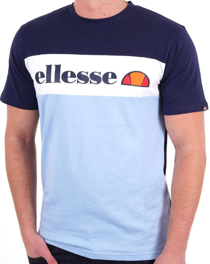 Ellesse Morbila T-Shirt Marineblau/Weiß/Himmelblau