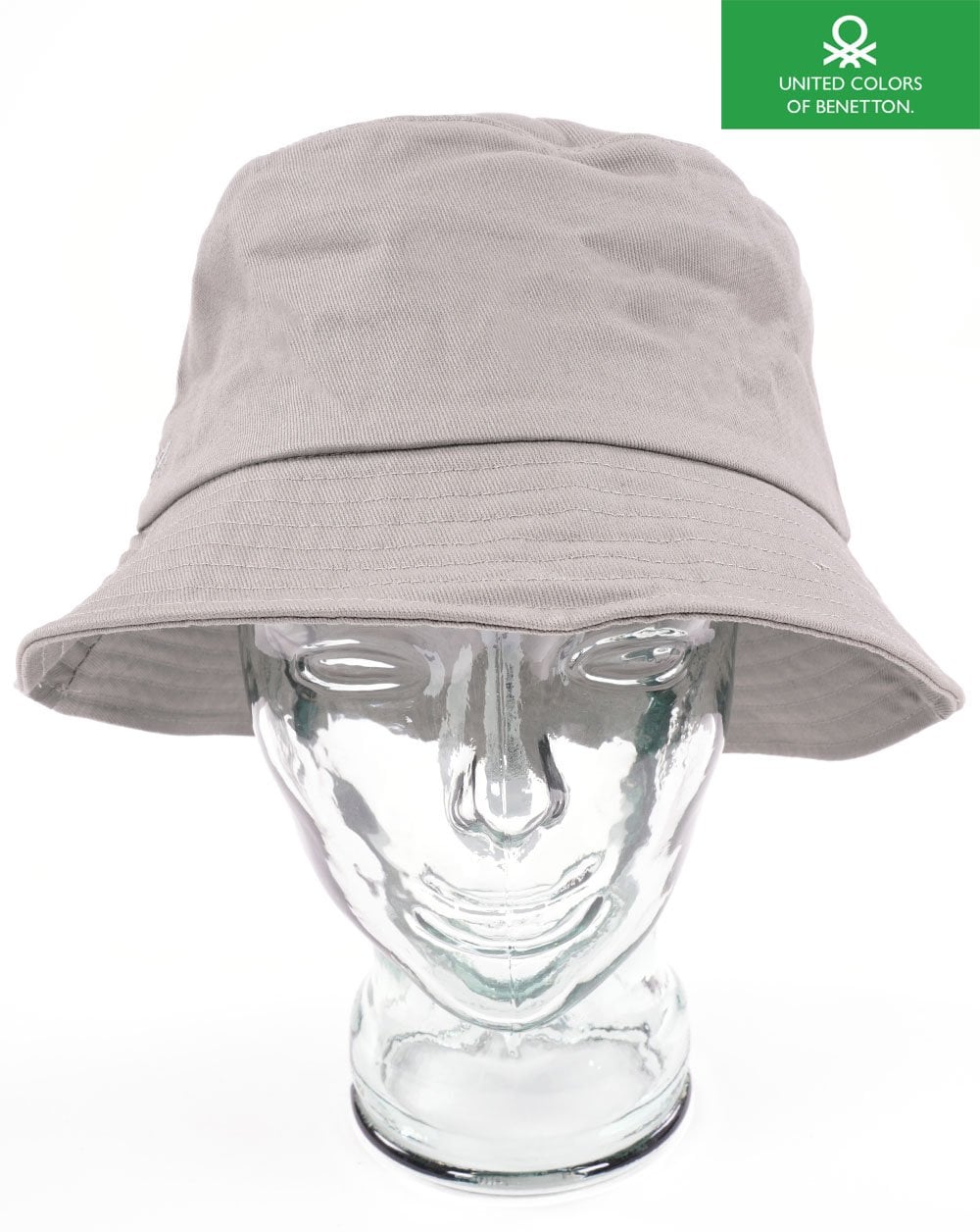 Benetton Fischerhut Steingrau