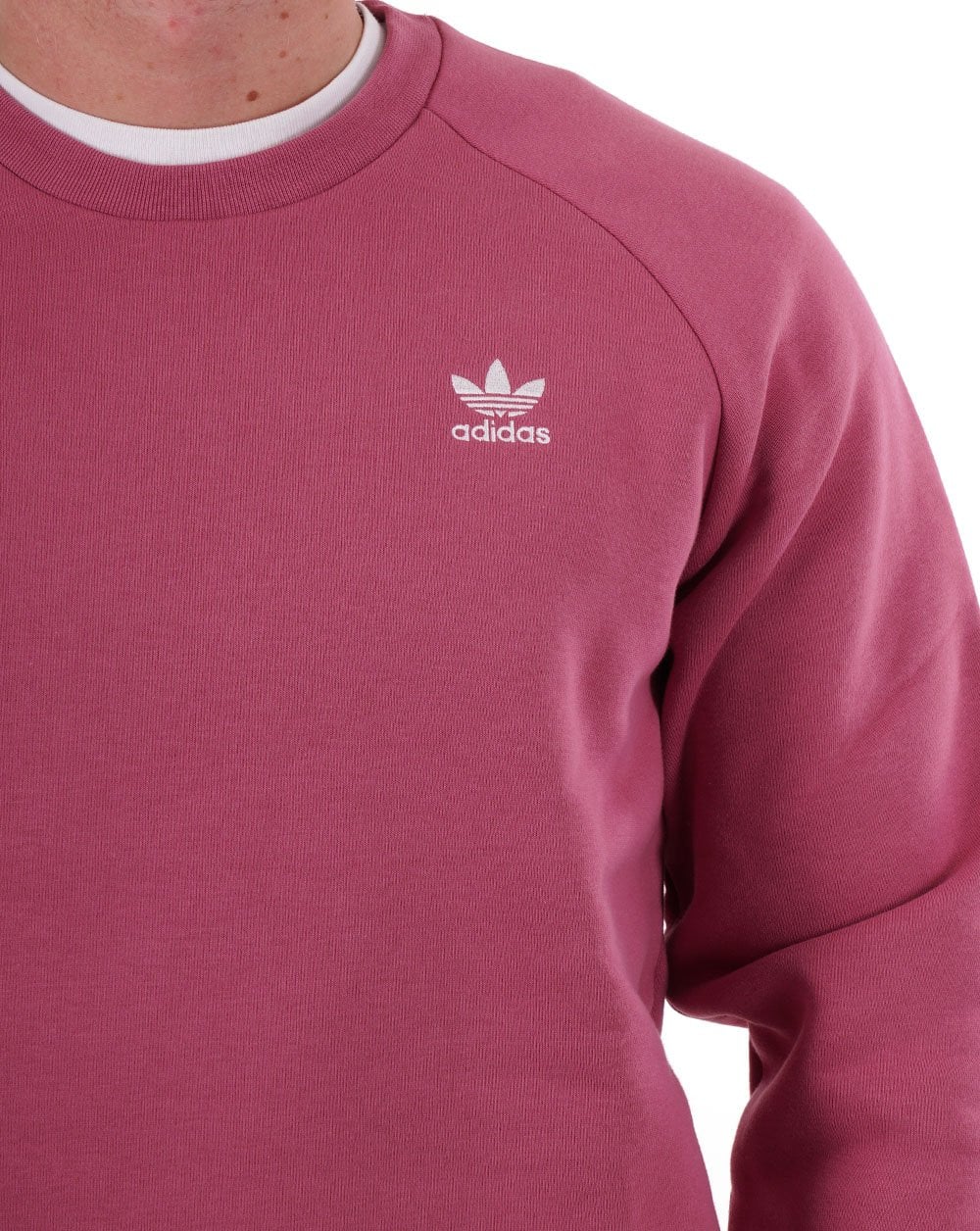 Adidas Originals Essential Crew Sweatshirt Rosa Strata