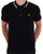 Lyle & Scott Dash Tipped Polo Shirt Black