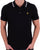 Lyle & Scott Dash Tipped Polo Shirt Black